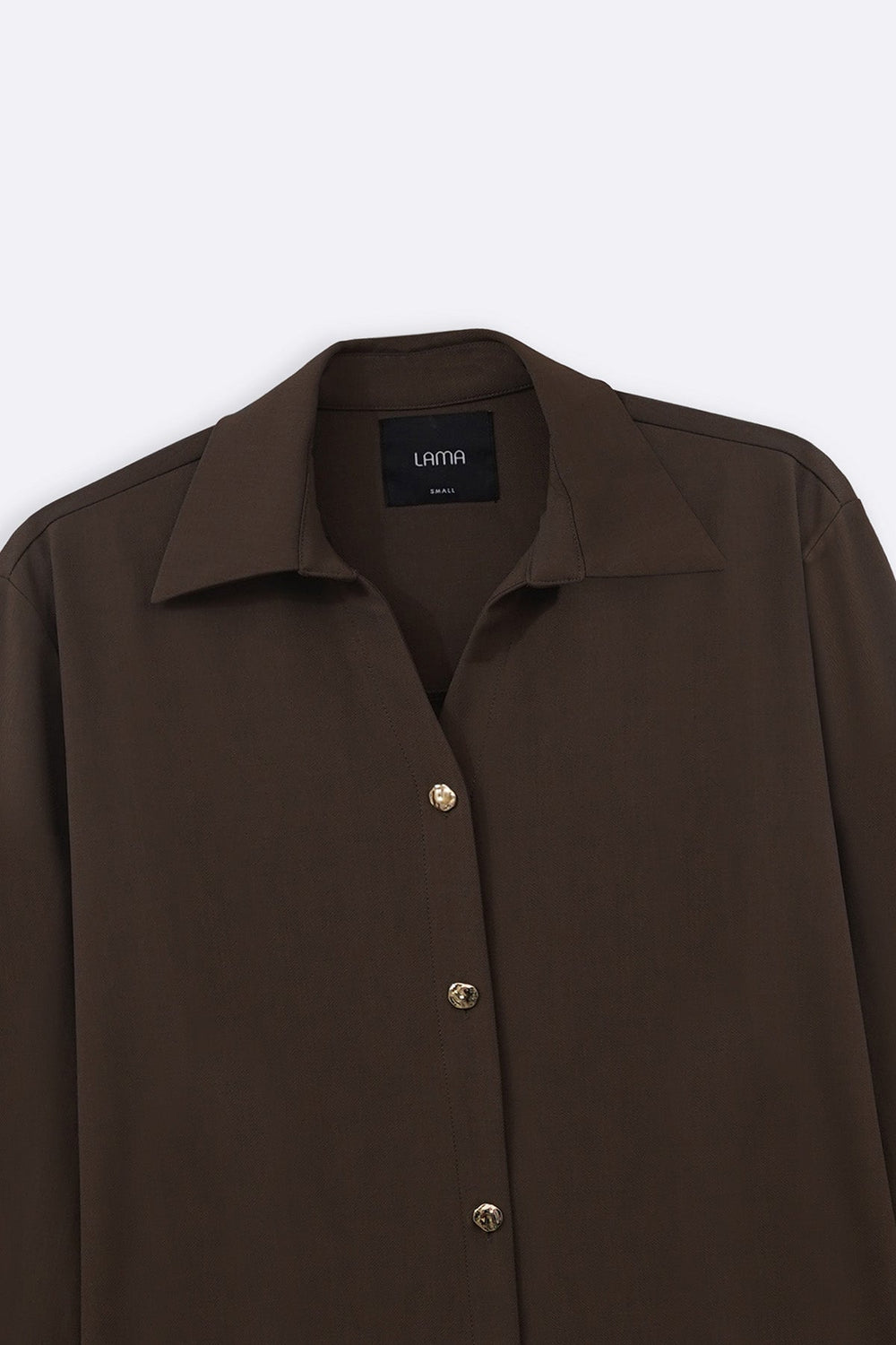 TAUPE MOCCA BUTTON DOWN