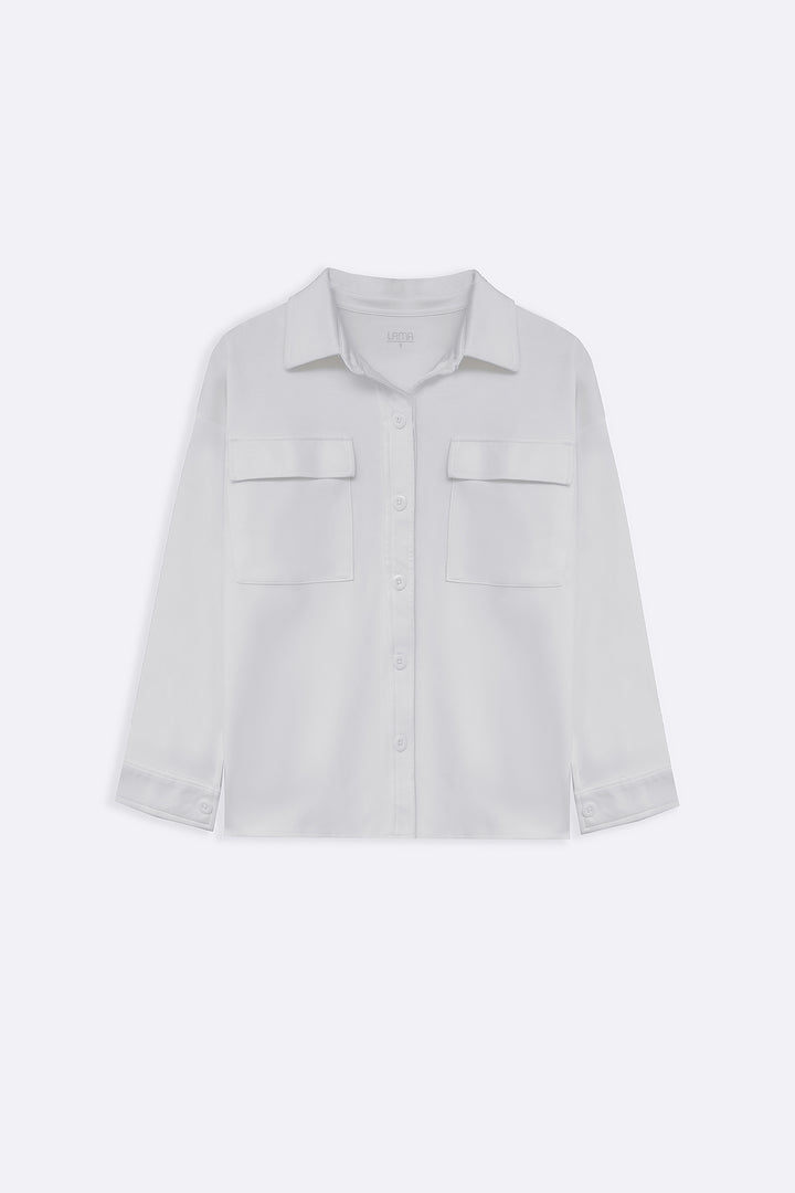 WHITE COVER SHACKET