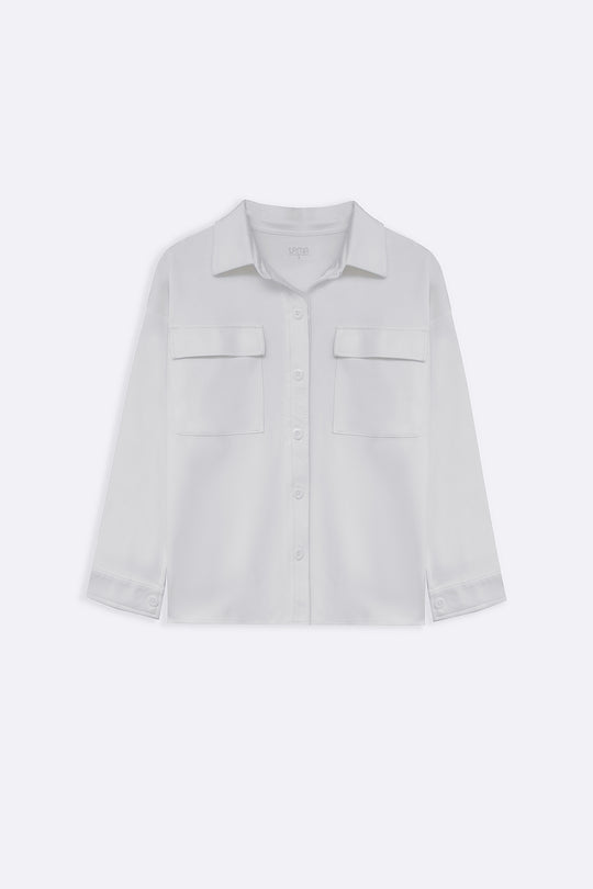 WHITE COVER SHACKET