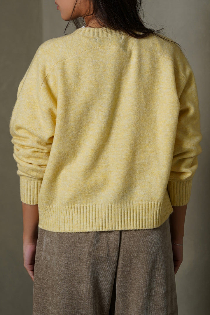 LIME SOFT BUTTER KNIT