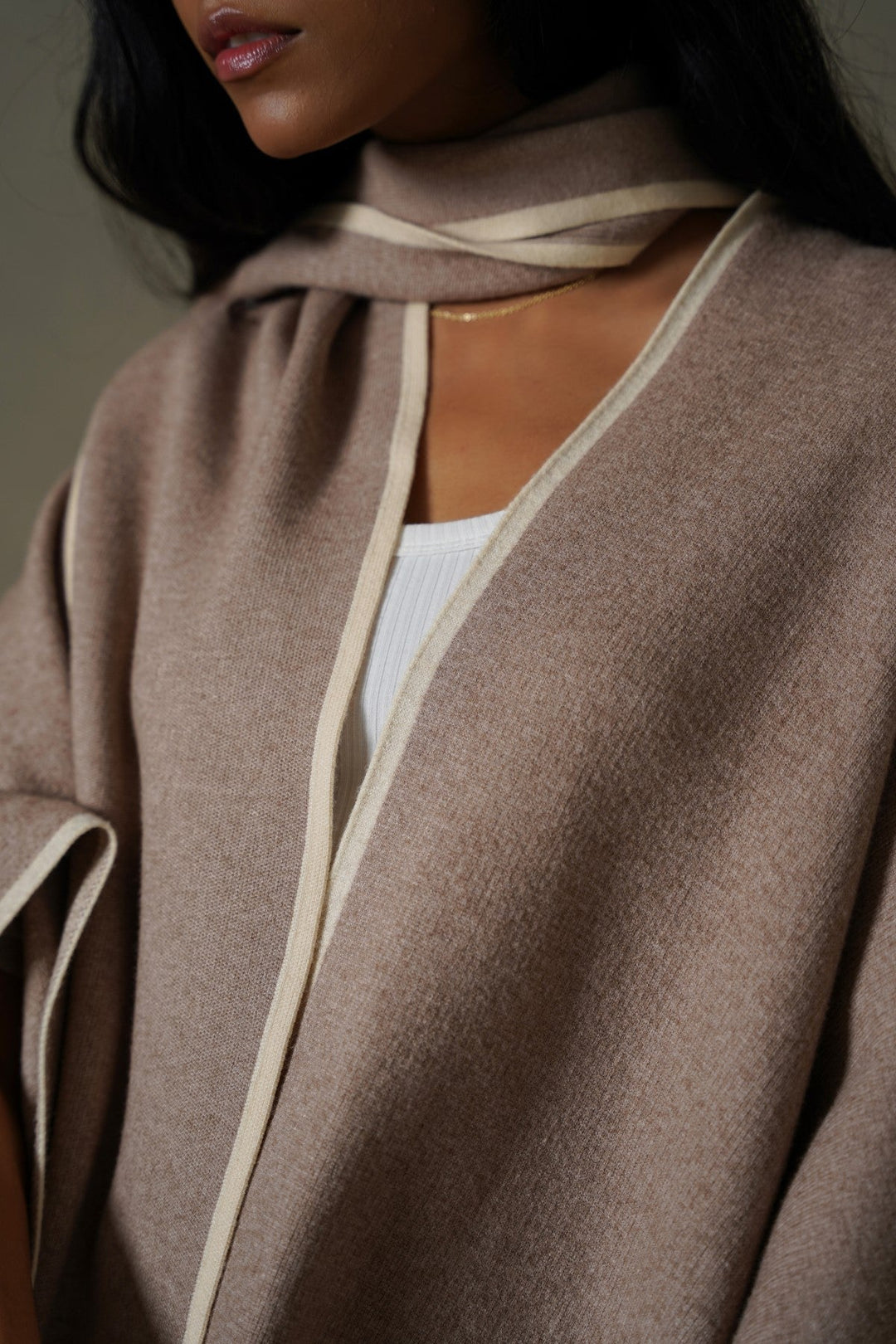 DARK BEIGE MAISON DRAPE
