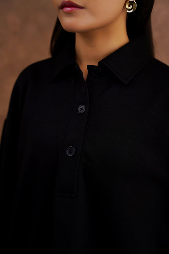 BLACK LOUNGE POLO