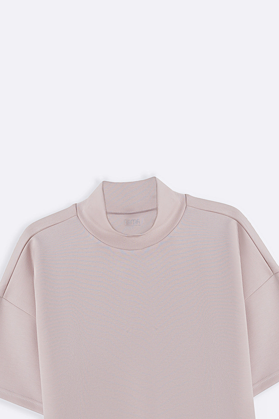 BEIGE NEOPRENE HIGH NECK