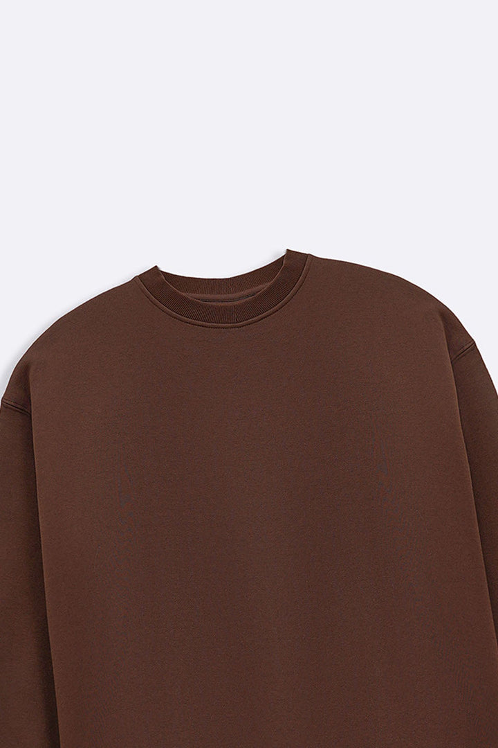 BROWN CLASSIC SWEATSHIRT