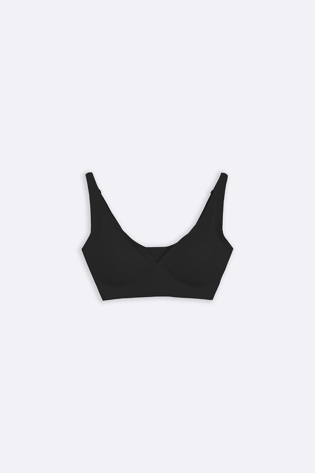 BLACK CLOUDSOFT NON-WIRED BRA