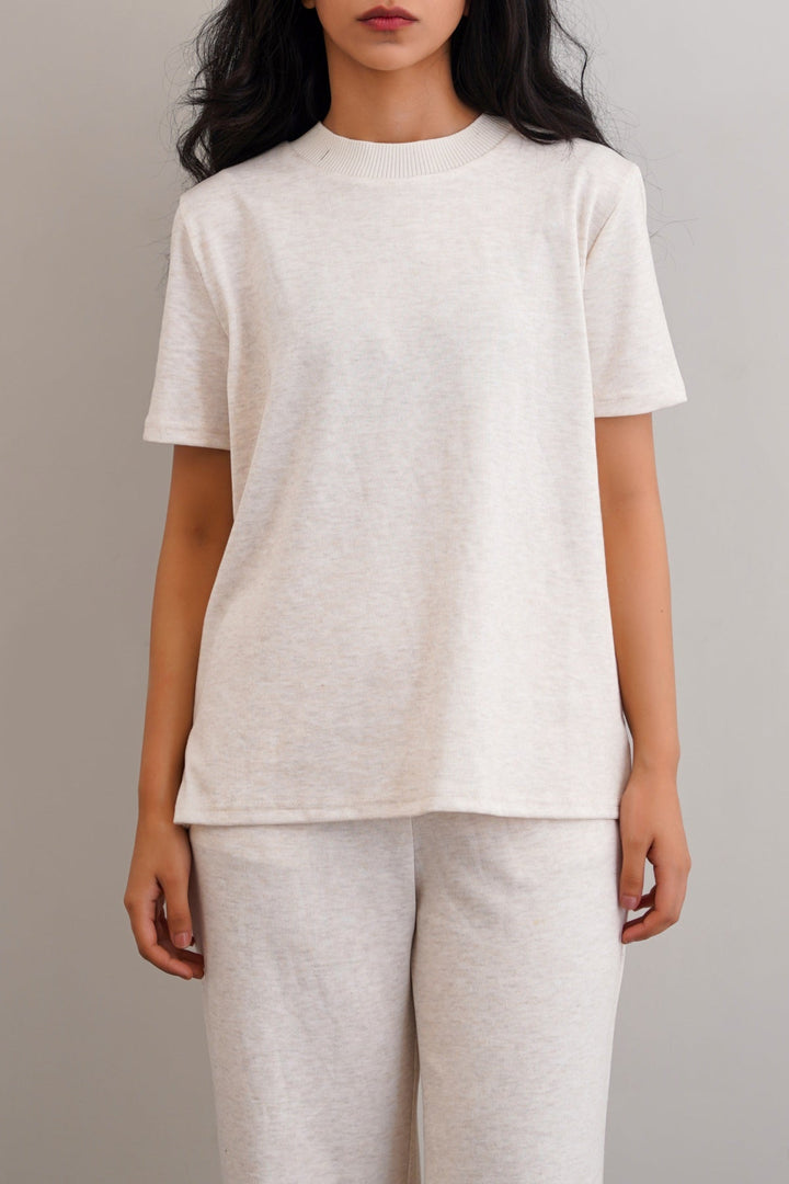 OAT WHITE LIVE IN TEE