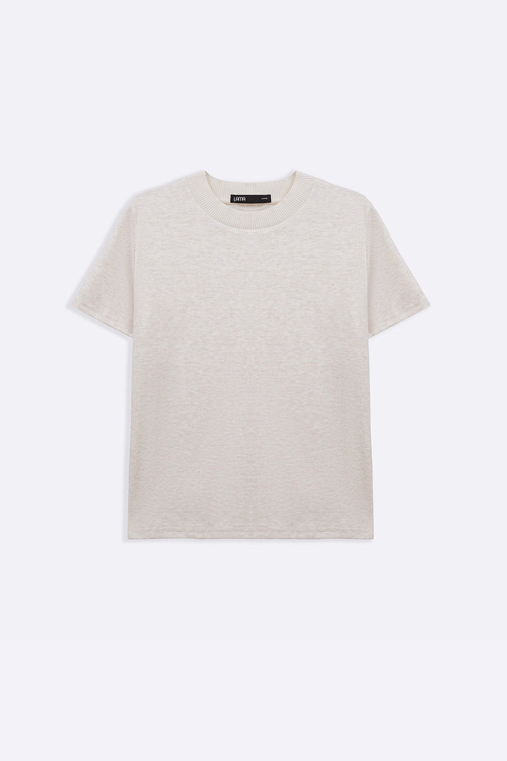 OAT WHITE LIVE IN TEE