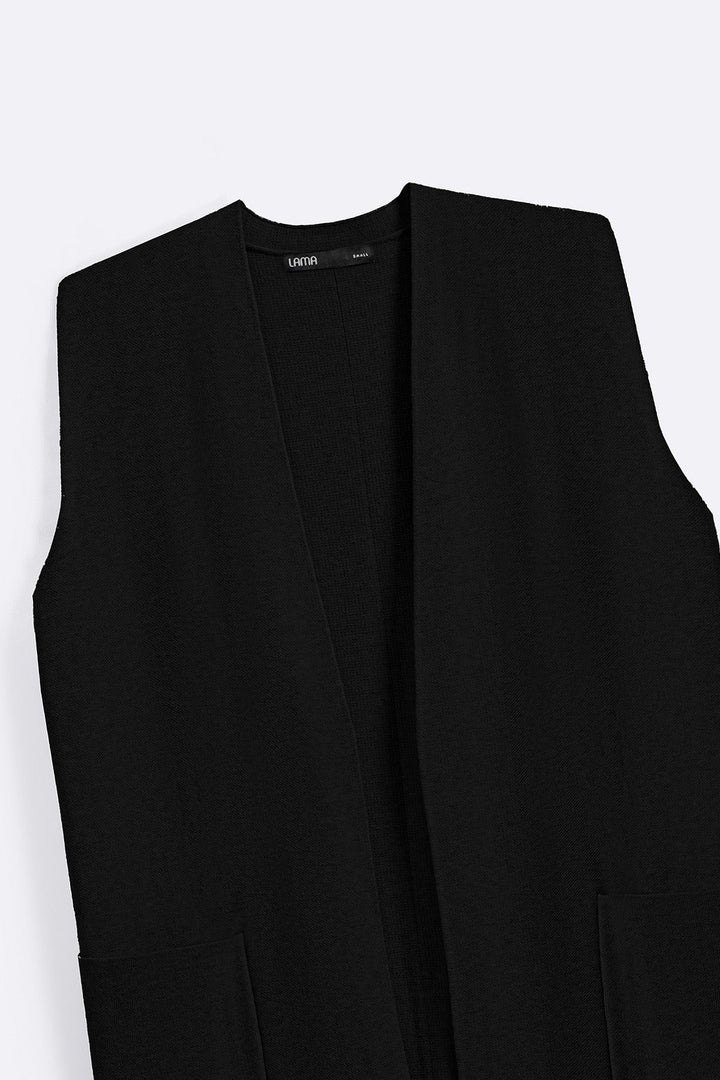 BLACK URBAN WALK CARDIGAN
