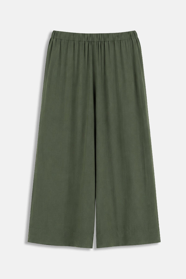 GREEN-SOFT BASIC CULOTTES