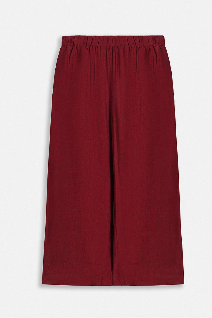 RED-SOFT BASIC CULOTTES