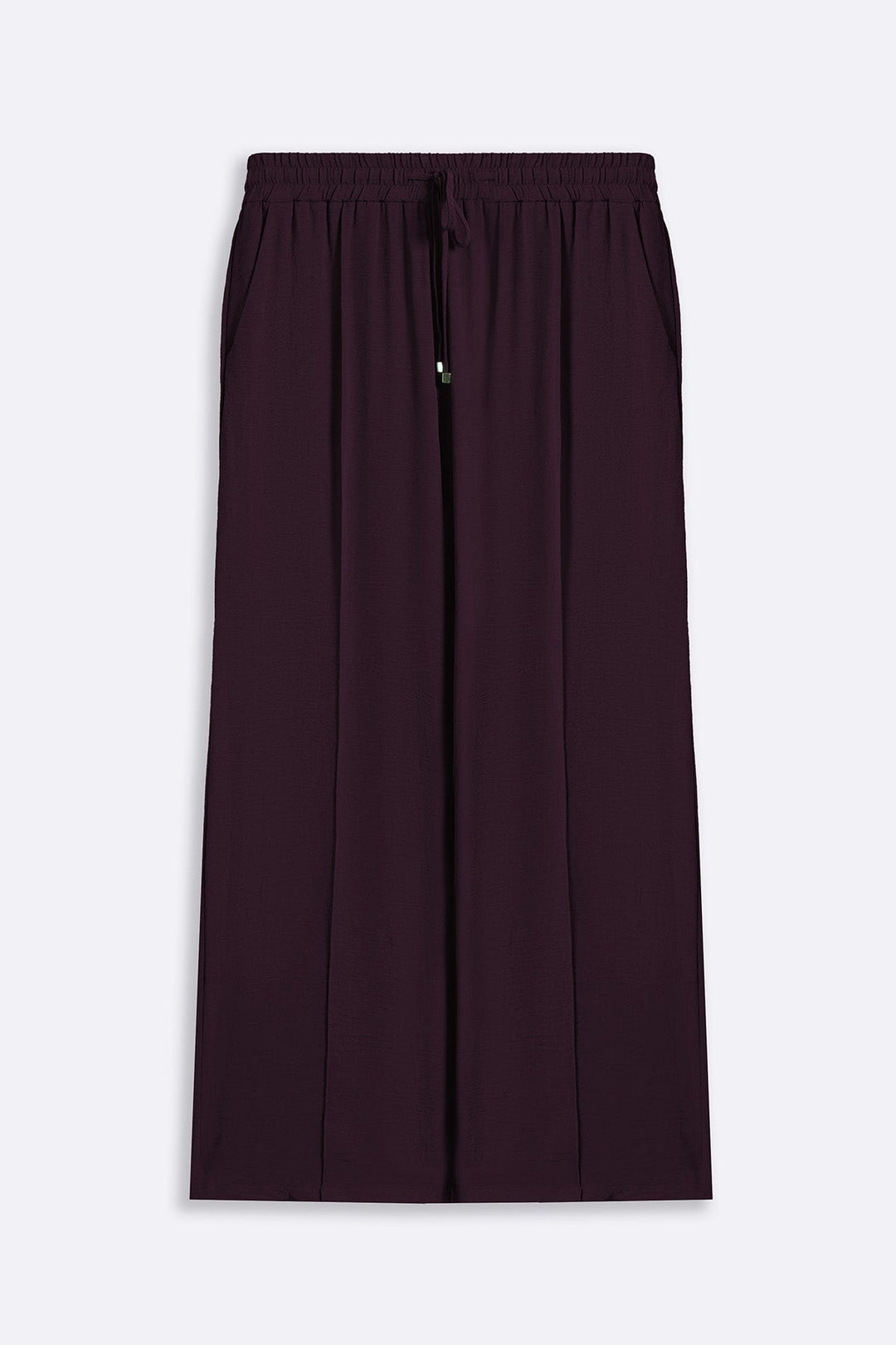 WINE SLINKY SEAM TROUSER