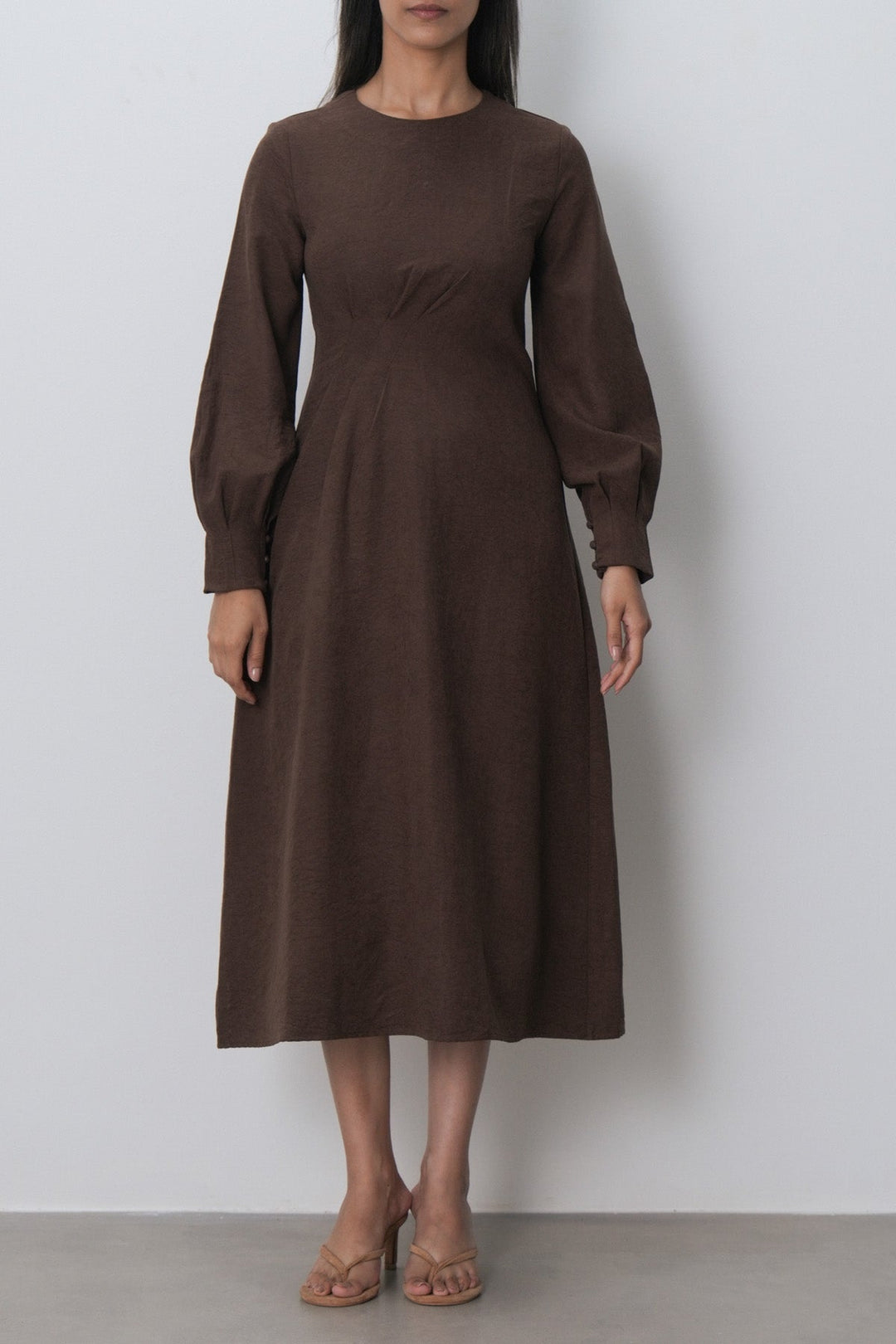 SUEDETTE DRESS