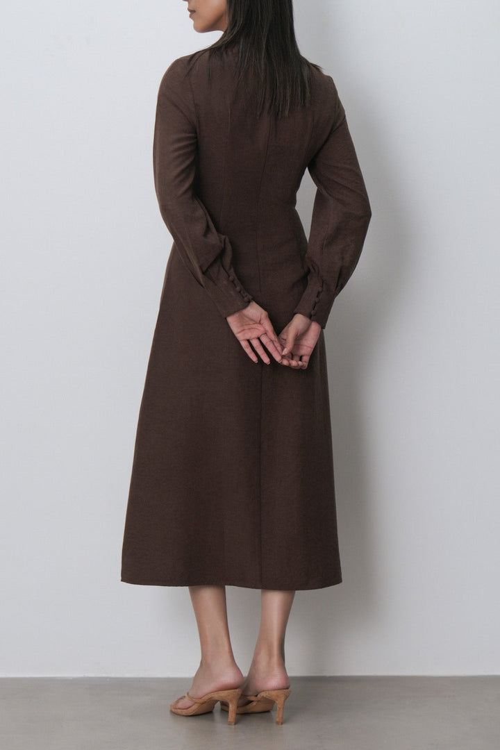 SUEDETTE DRESS