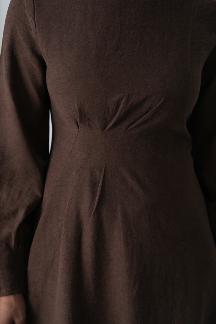 SUEDETTE DRESS