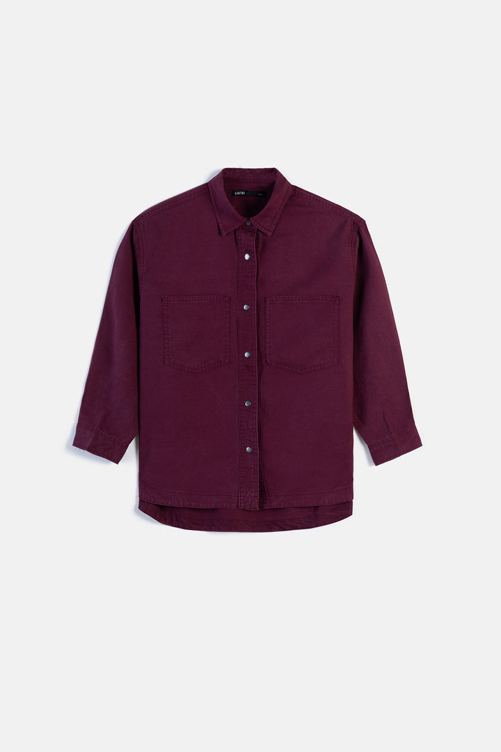CURVE HEM SHACKET