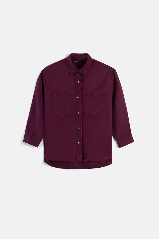 CURVE HEM SHACKET