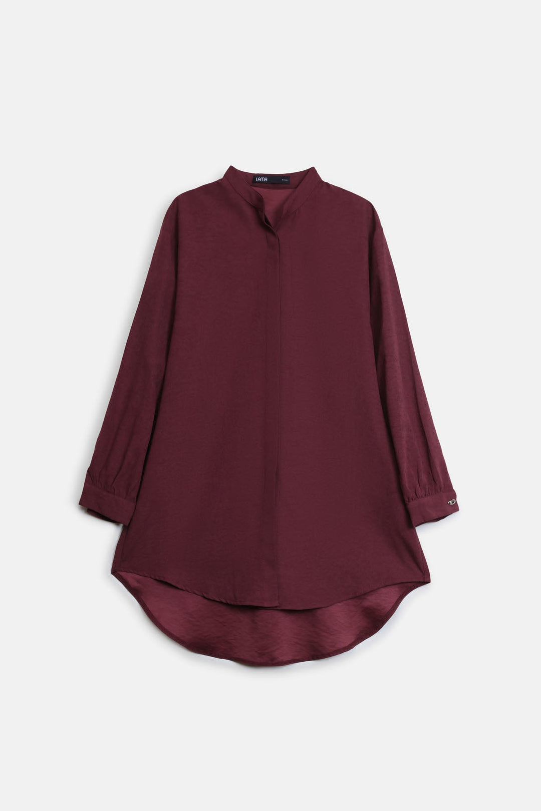 SUEDETTE COLLAR TUNIC
