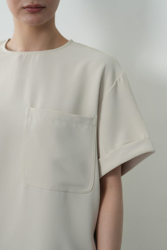 BOXY CREW TOP
