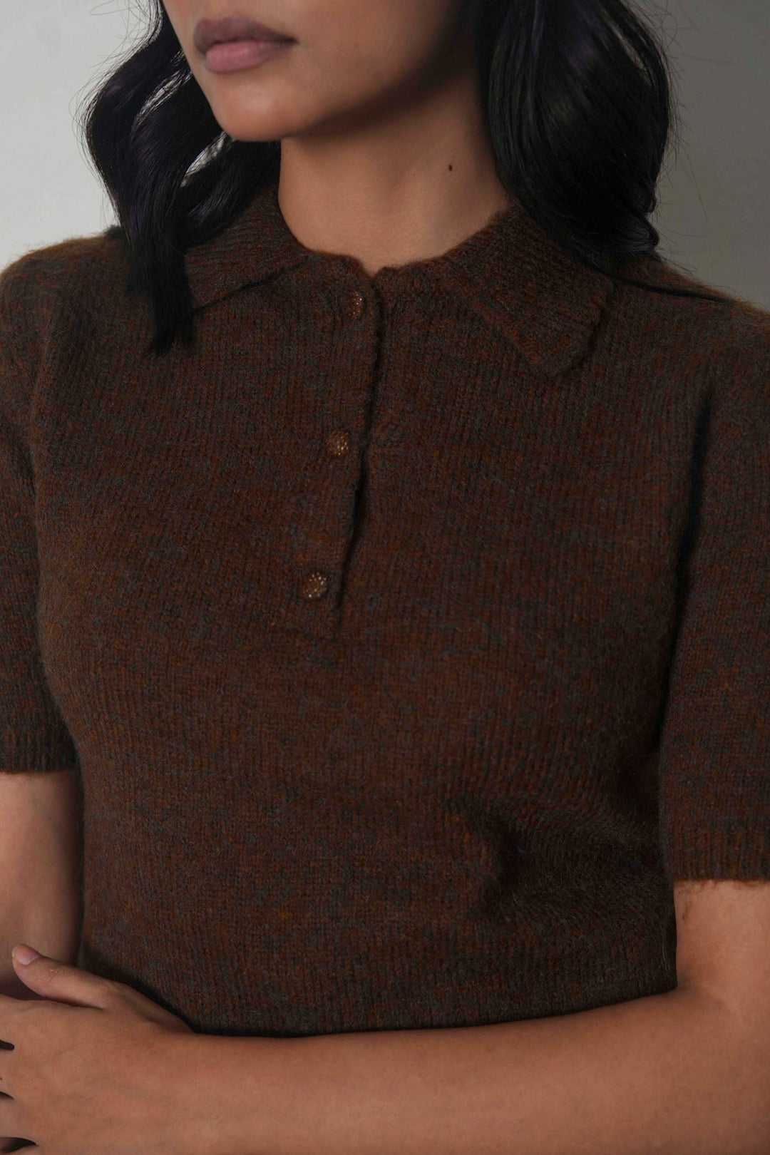 SHORT KNIT POLO