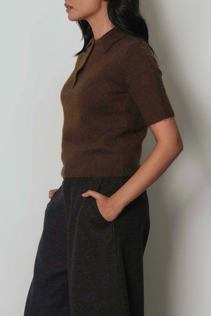SHORT KNIT POLO