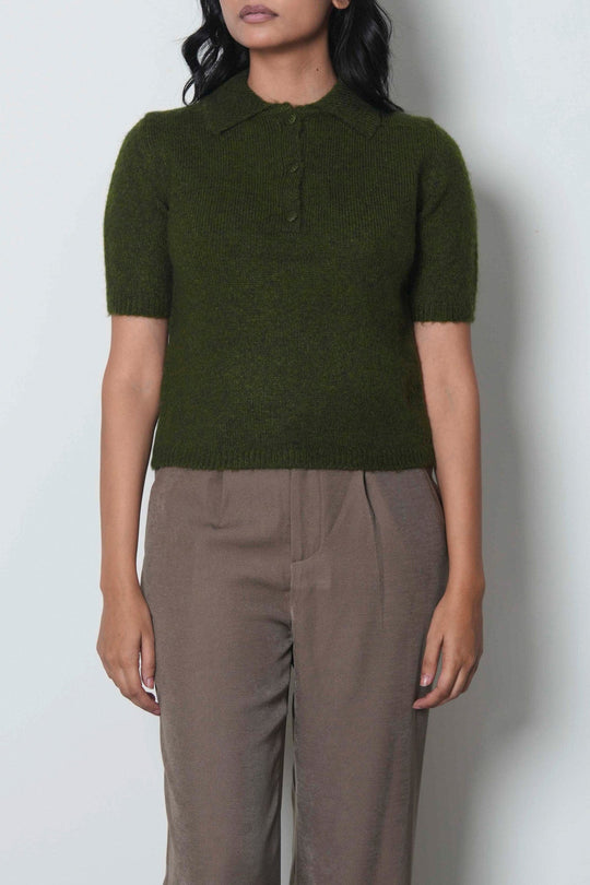 SHORT KNIT POLO