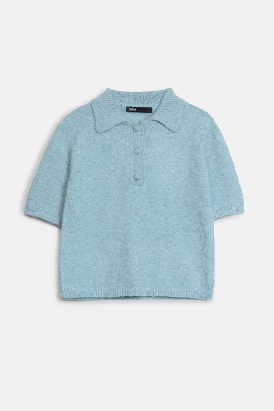 SHORT KNIT POLO