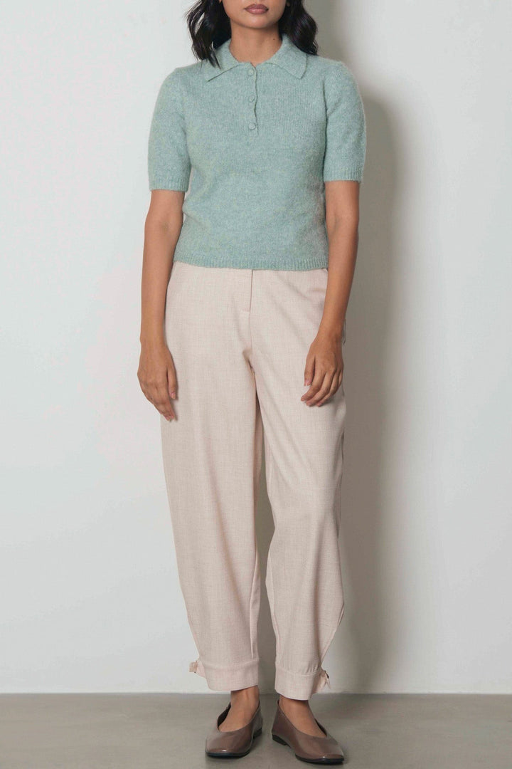 SHORT KNIT POLO
