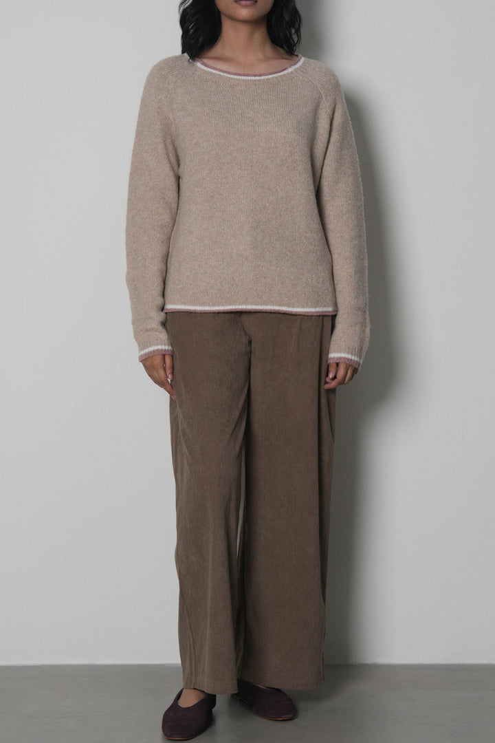 TIPPED EDGE SWEATER
