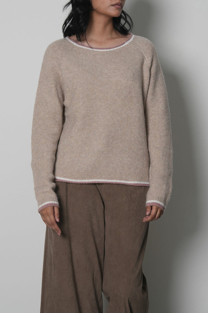 TIPPED EDGE SWEATER