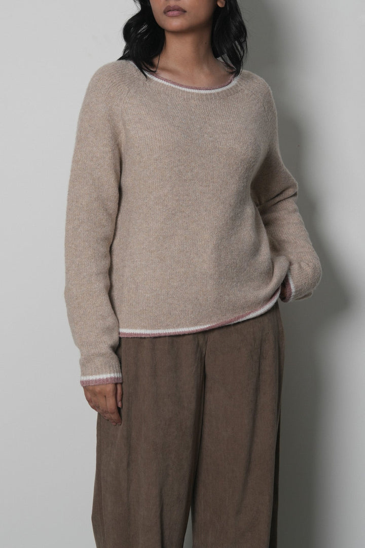 TIPPED EDGE SWEATER