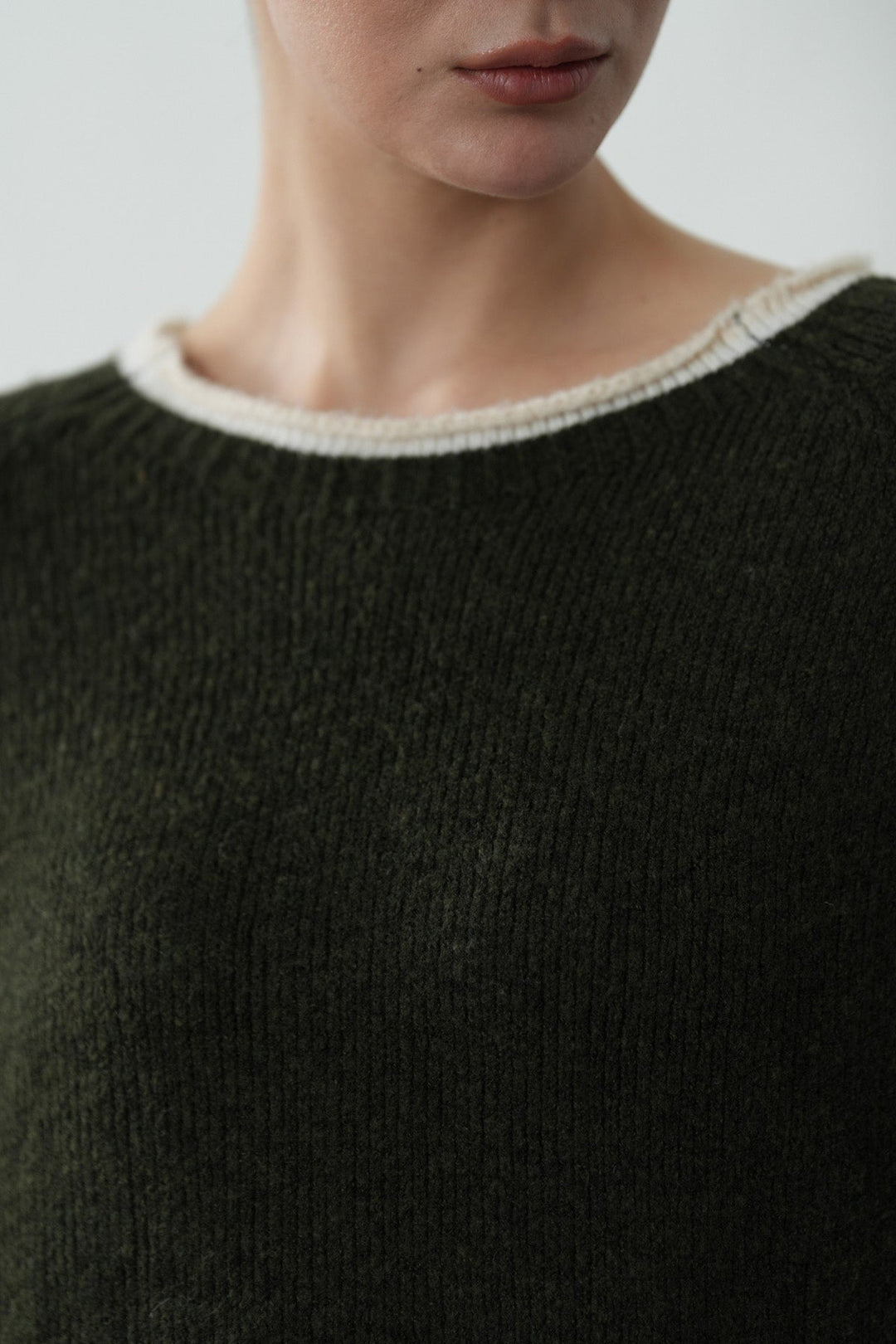 TIPPED EDGE SWEATER