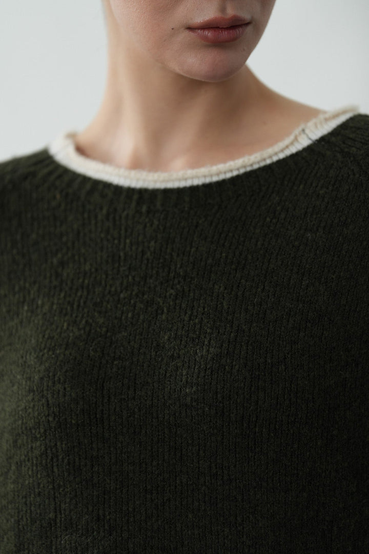 TIPPED EDGE SWEATER