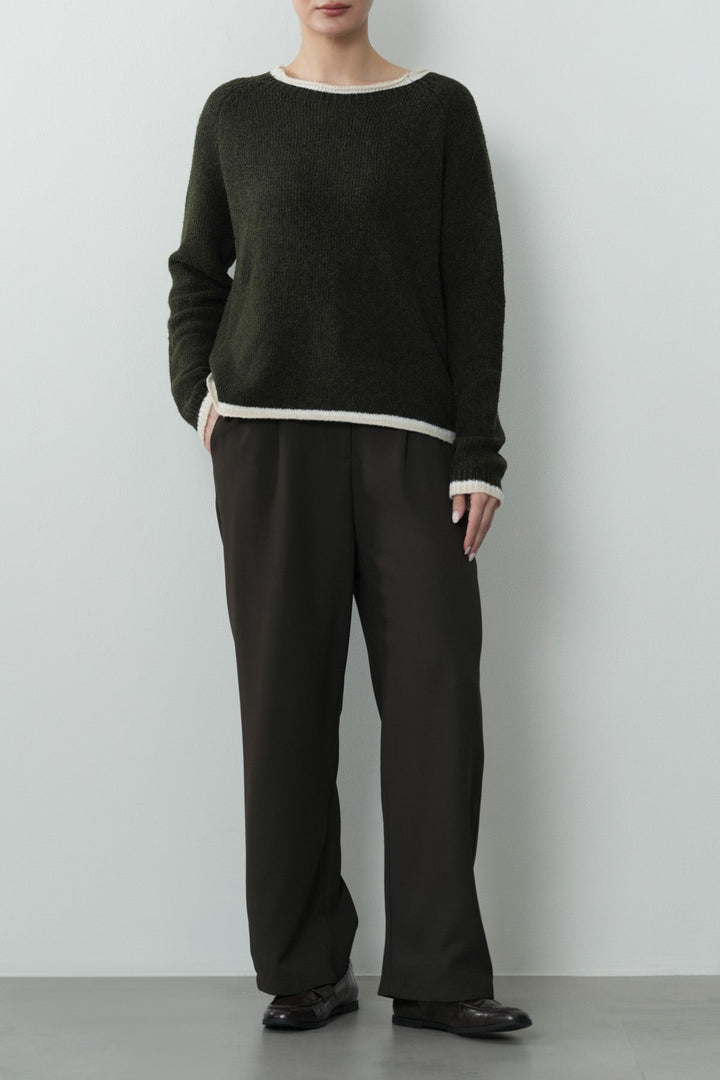 TIPPED EDGE SWEATER