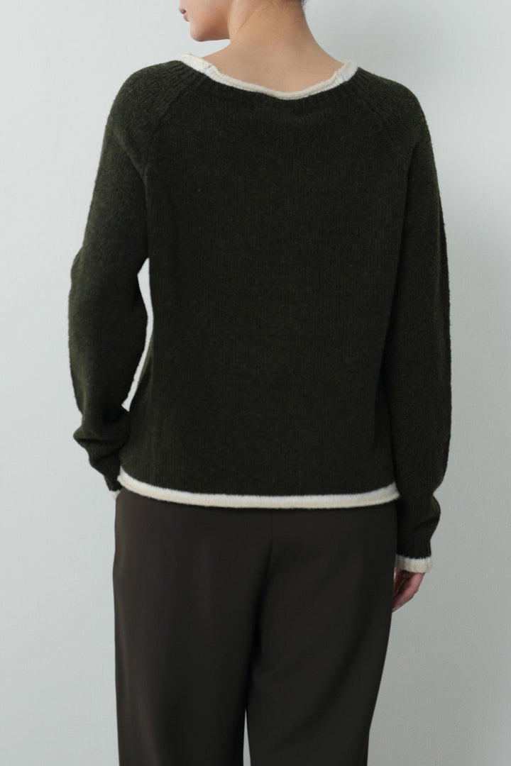 TIPPED EDGE SWEATER