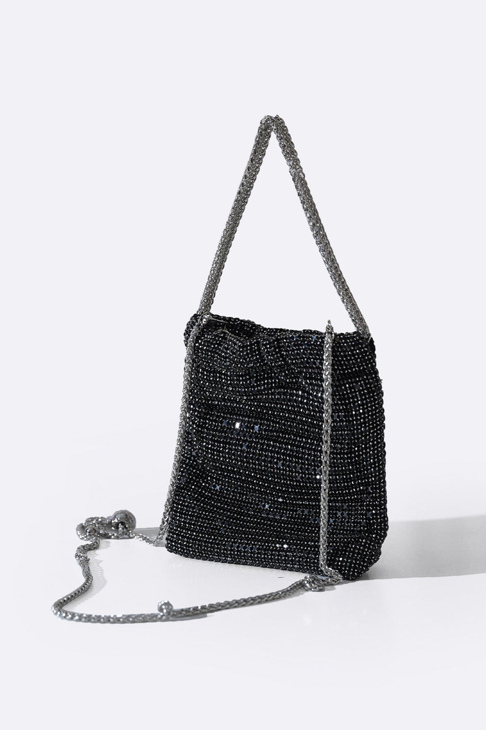 BLACK COCKTAIL PARTY CROSSBODY