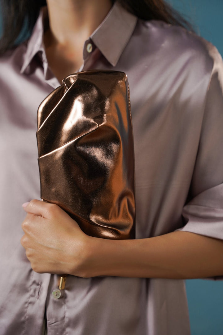 BRONZE AFTER PARTY CLUTCH