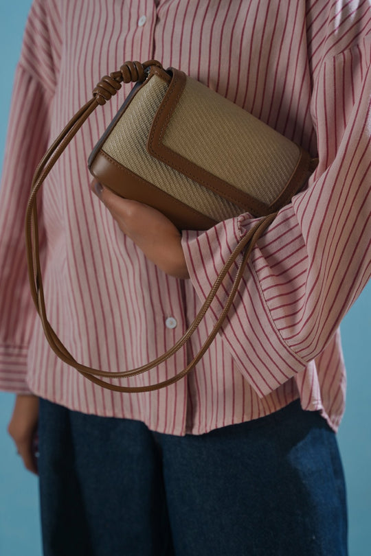 BEIGE TOLEDO CROSSBODY