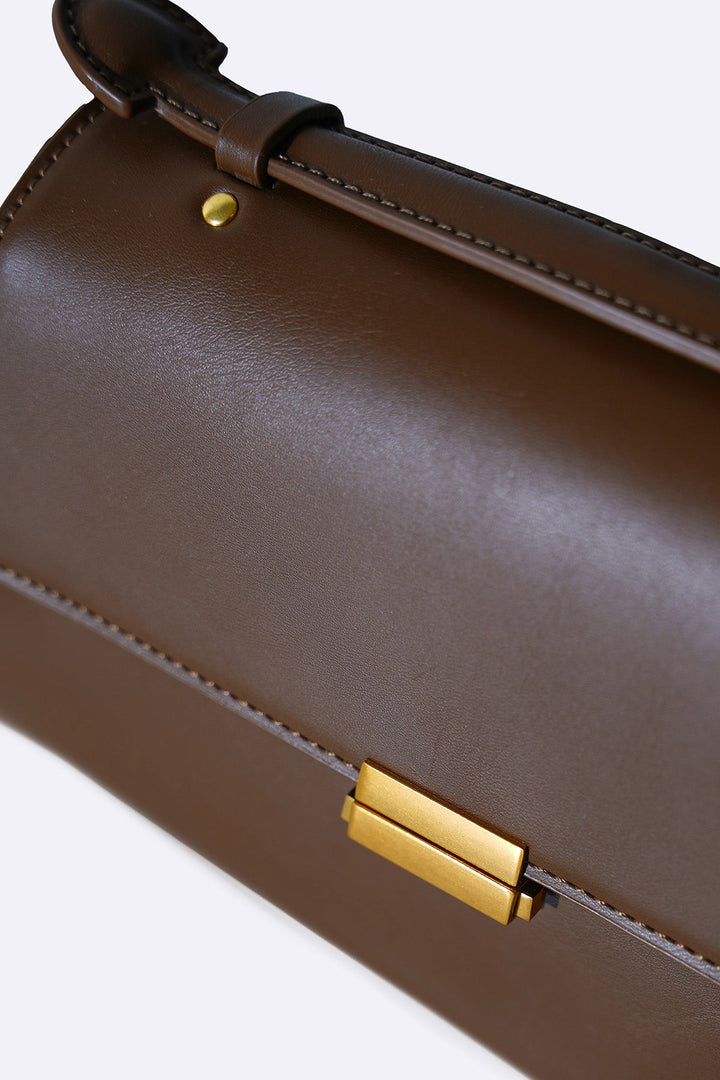 BROWN CANBERRA CROSSBODY