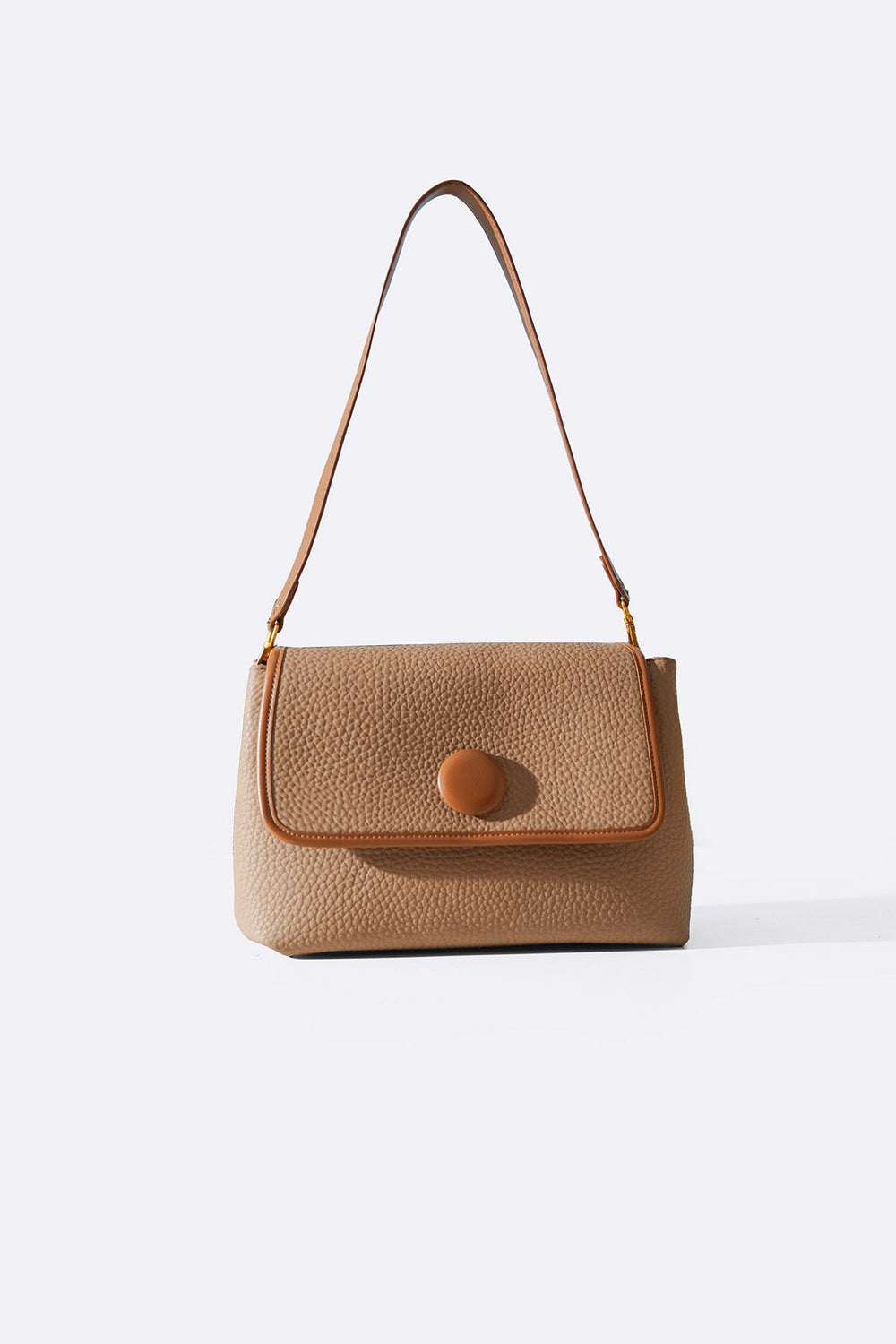 TAUPE BUTTER SHOULDER BAG