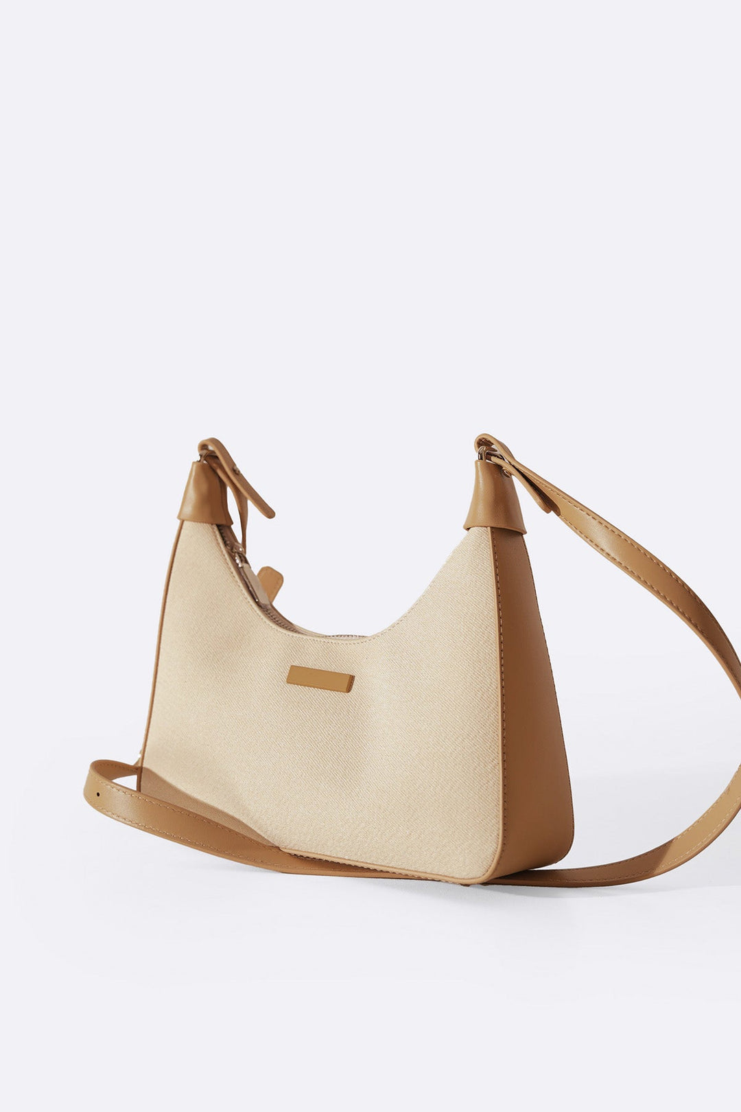 BEIGE CADDESI LONG STRAP BAG