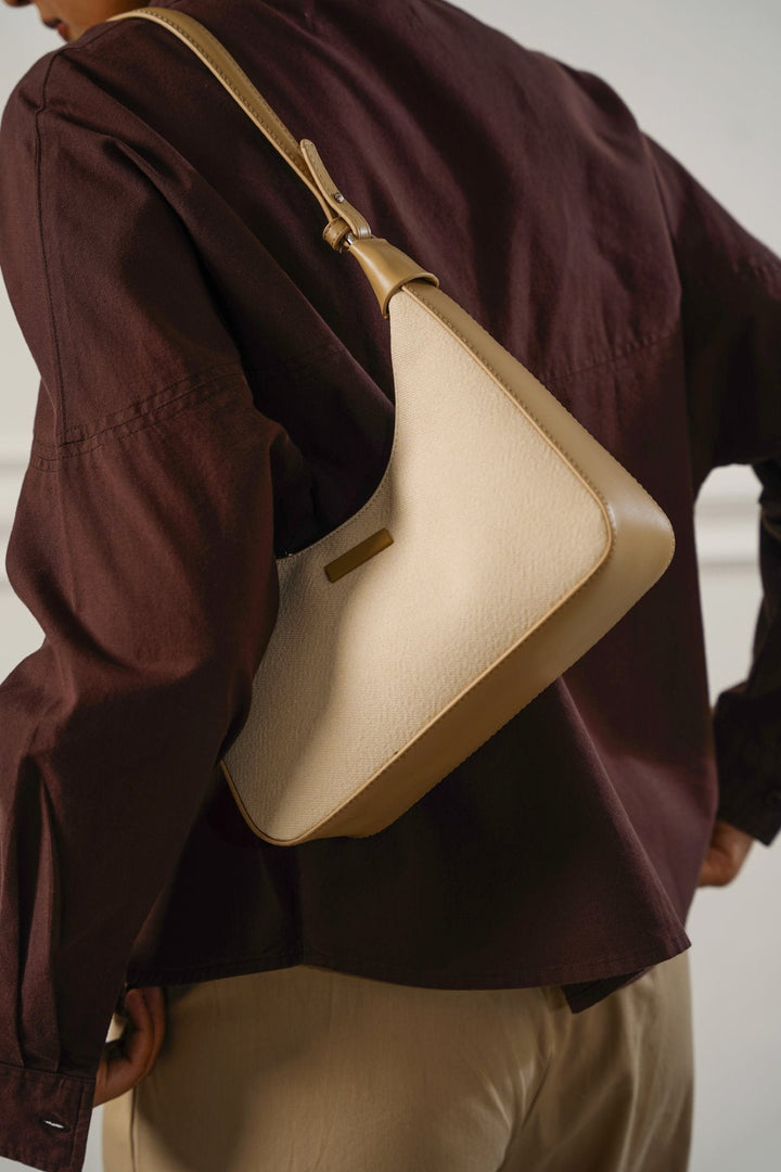 BEIGE CADDESI LONG STRAP BAG