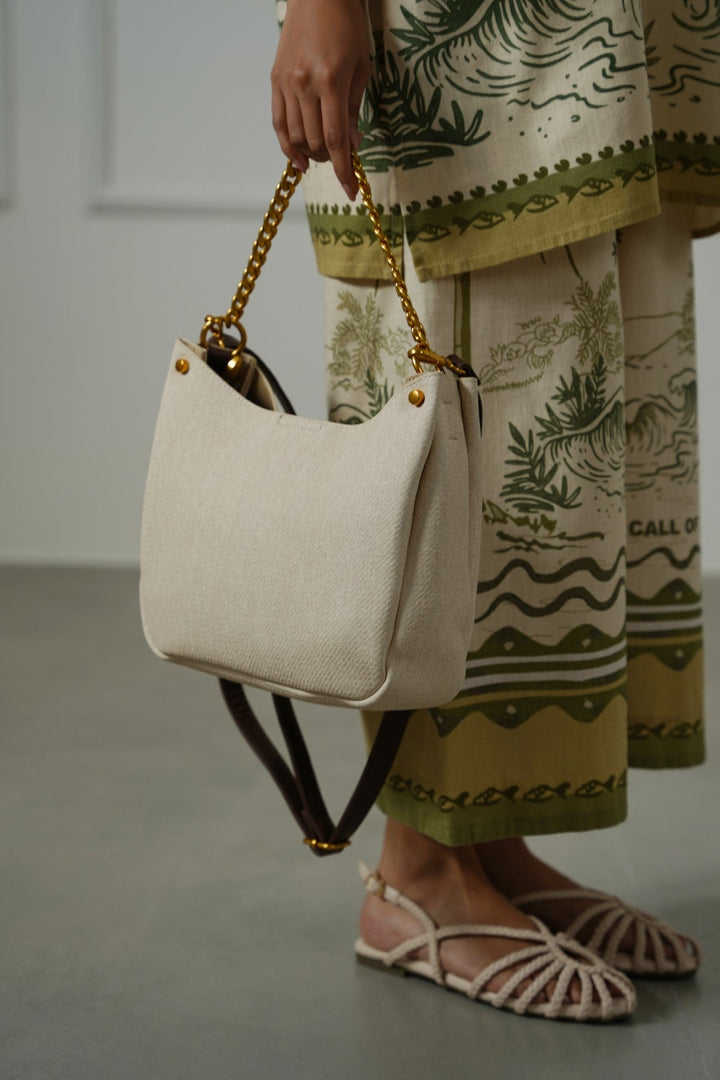 OFF WHITE MUSEUM CHAIN BAG