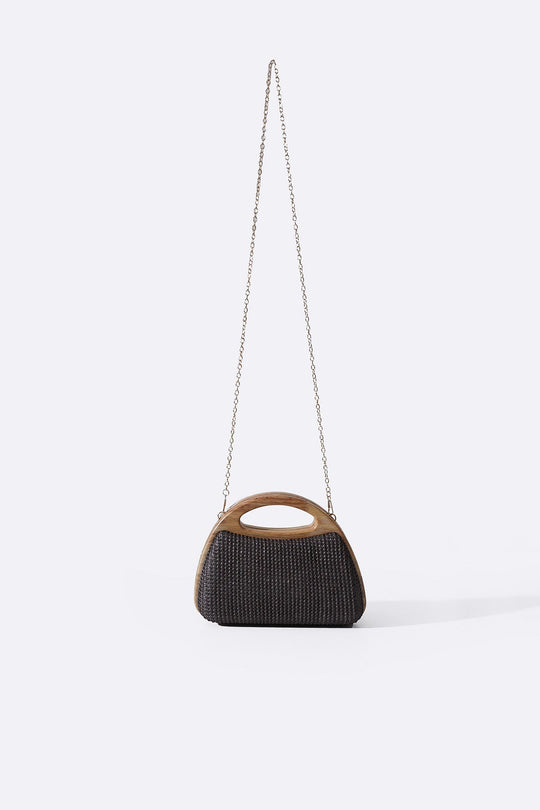 BROWN BRUNCH TOP HANDLE BAG
