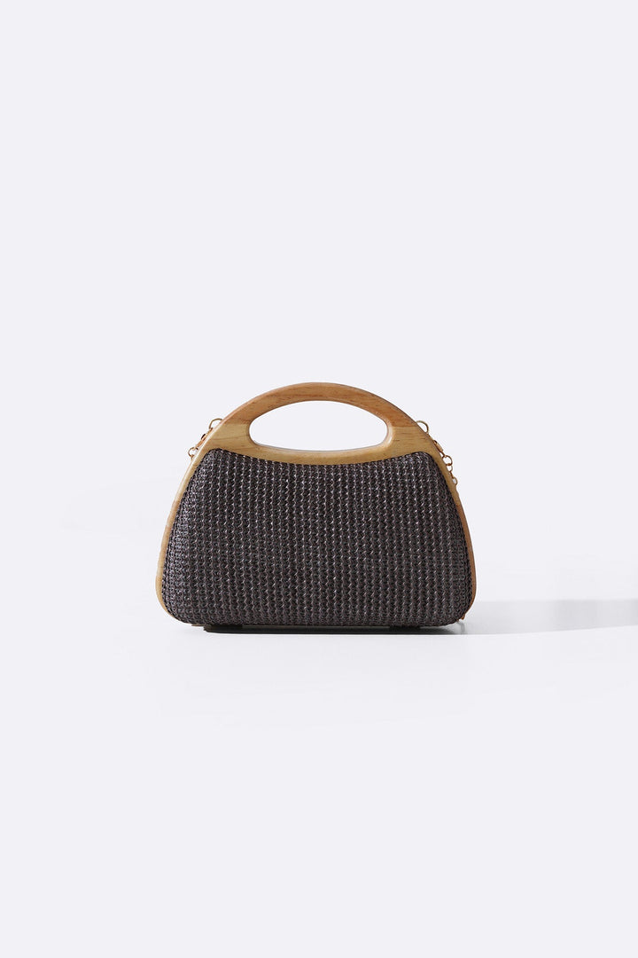 BROWN BRUNCH TOP HANDLE BAG
