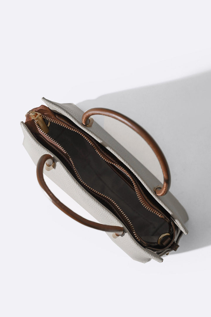 CREAM OAKLAND HANDLE BAG
