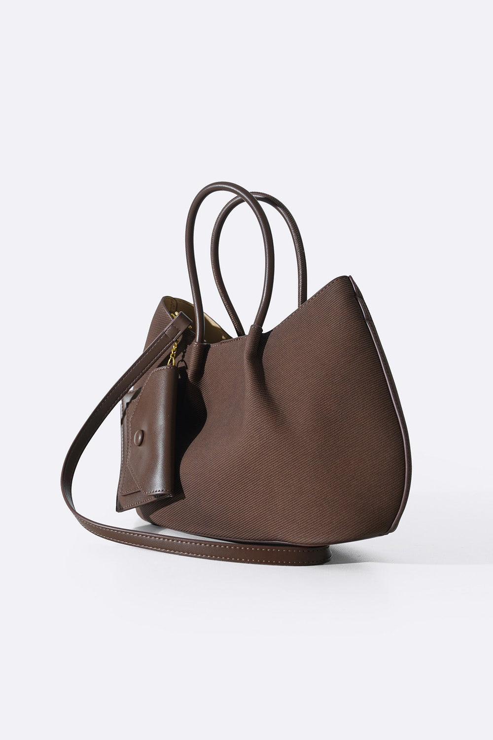 COFFEE KARAKOY TOP-HANDLE TOTE