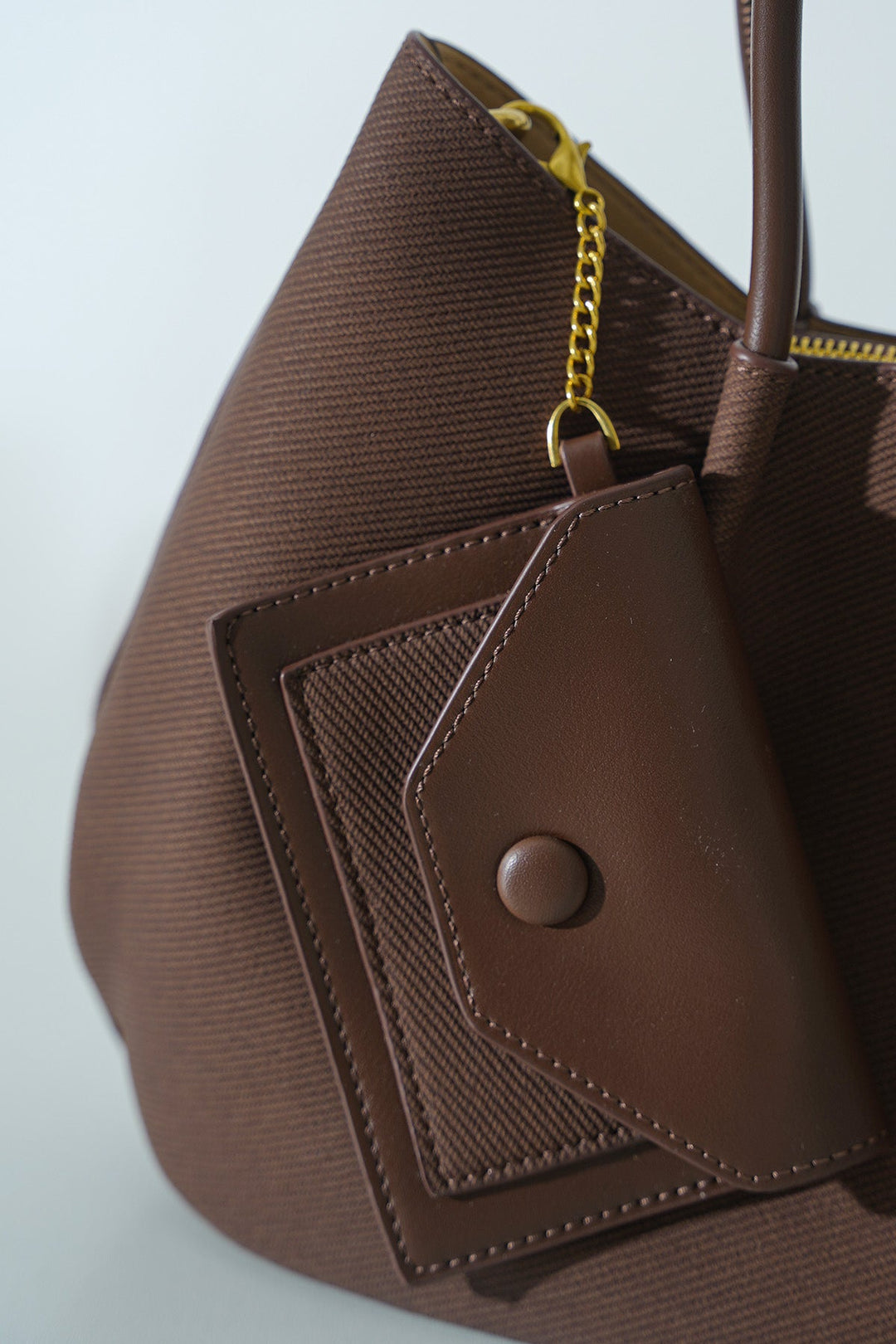 COFFEE KARAKOY TOP-HANDLE TOTE