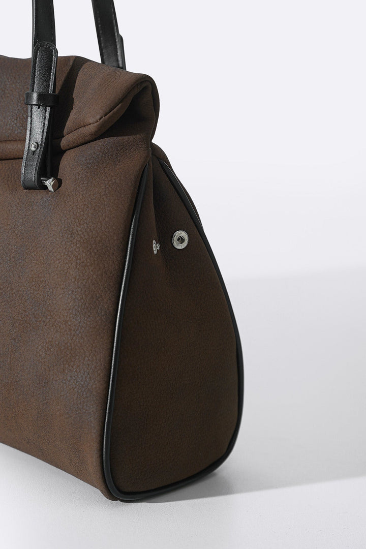 BROWN BARBAROS TOTE