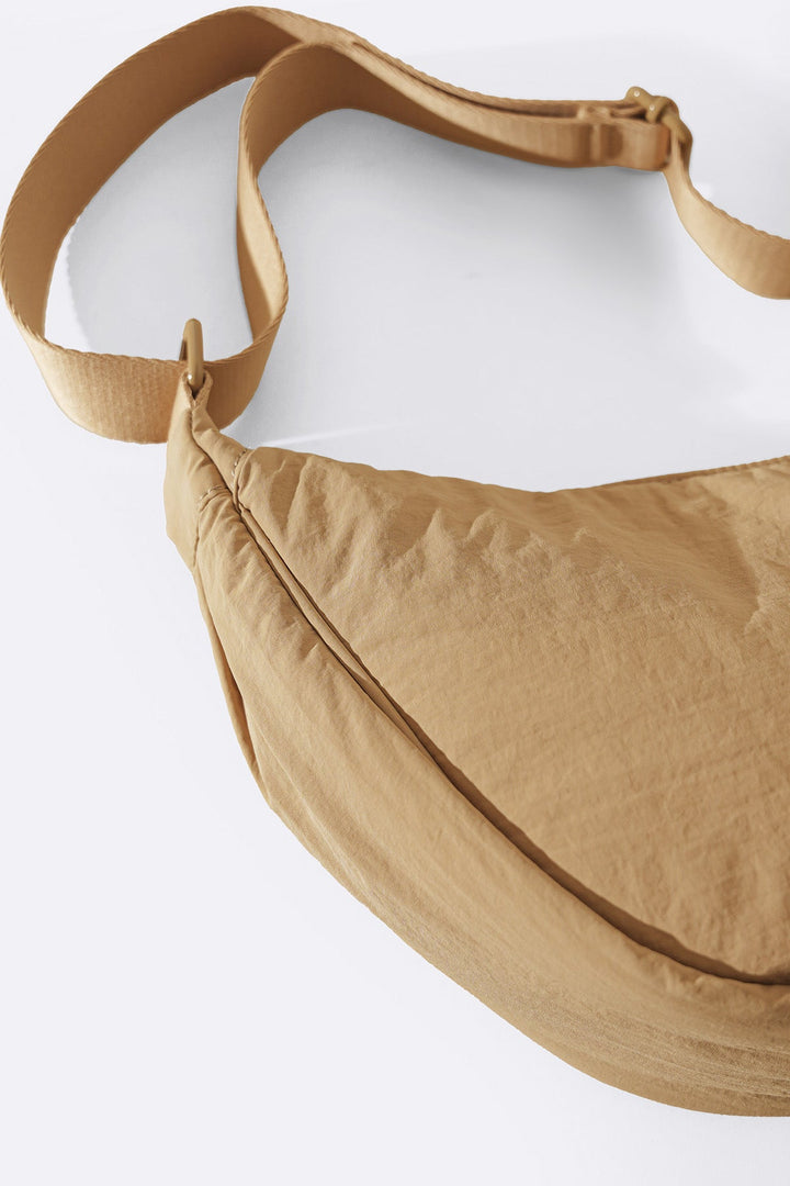 BEIGE EASY TRAVEL CROSSBODY