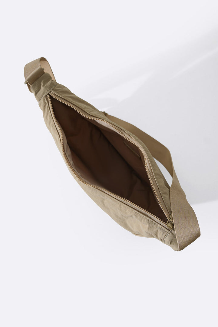 BEIGE EASY TRAVEL CROSSBODY